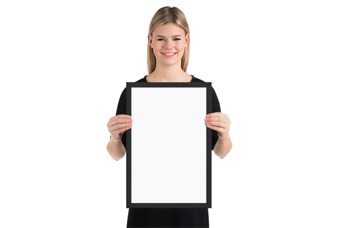 FRAMED POSTER VERTICAL (ENHANCED MATTE PAPER)