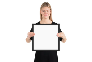 FRAMED POSTER VERTICAL (ENHANCED MATTE PAPER)
