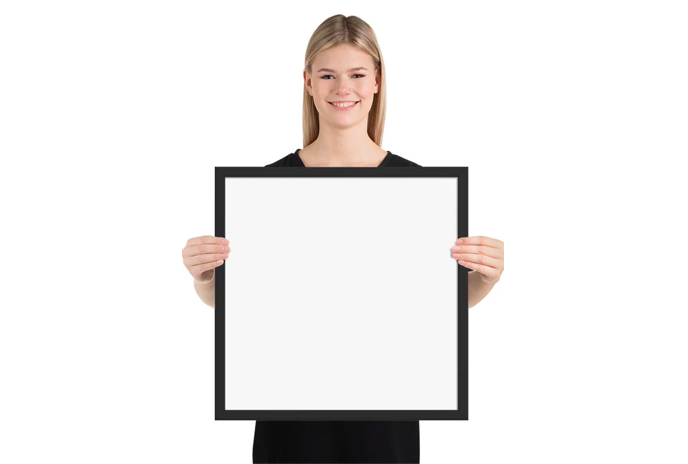 FRAMED POSTER VERTICAL (ENHANCED MATTE PAPER)