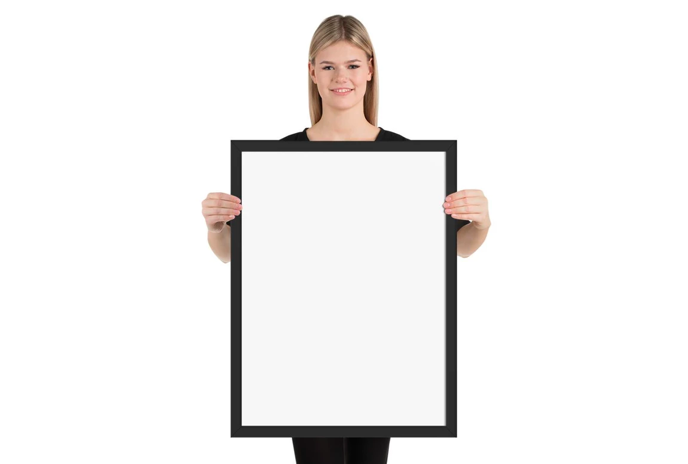FRAMED POSTER VERTICAL (ENHANCED MATTE PAPER)