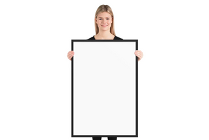FRAMED POSTER VERTICAL (ENHANCED MATTE PAPER)
