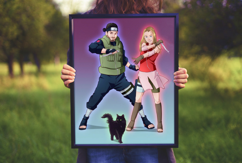 FRAMED POSTER VERTICAL (ENHANCED MATTE PAPER)